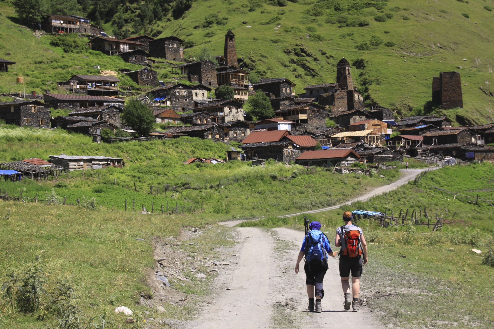 Trekking in Tusheti, Dartlo